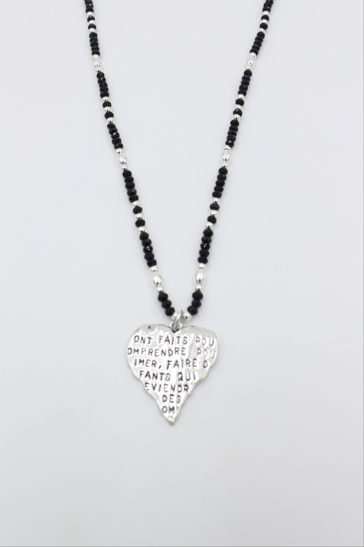 French Jet Necklace image 1